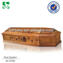 China made wholesale European style luxury coffin